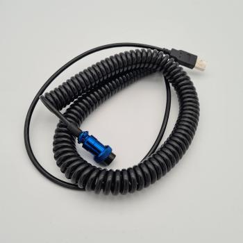 USB coiled cable for DGT