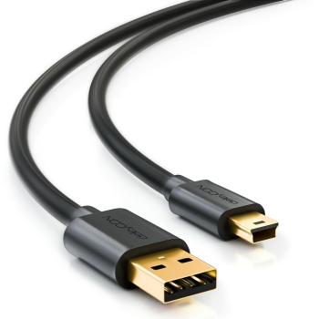 USB 2.0 Kabel USB A auf Mini USB B 3m