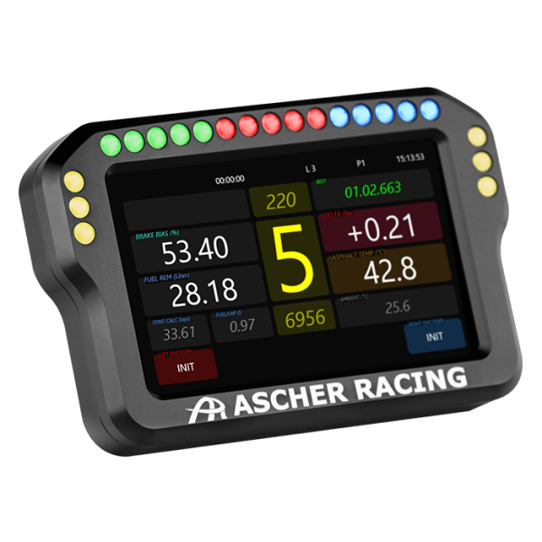 Ascher Racing Dashboard 4 Zoll