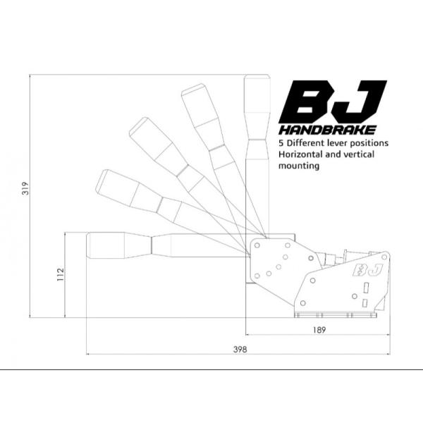 BJ Steel Handbremse 2.0 16 BIT