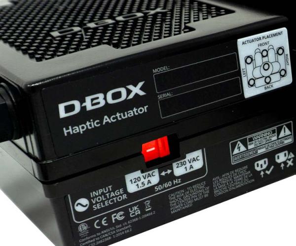 D-BOX Generation 5 4250i Haptic System