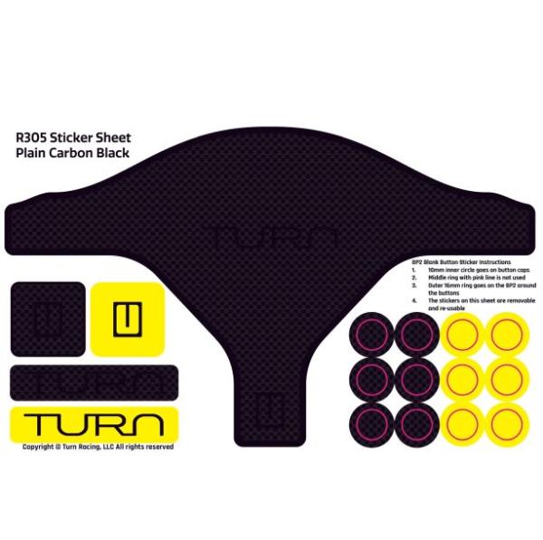 Turn R305 Sticker Set